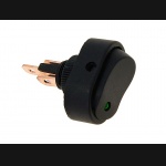 Włącznik / wyłącznik / przełącznik elektryczny z zieloną diodą max 30A