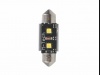 Żarówka rurkowa SV8.5 12V 41mm 2xHP LED CANBUS biała M-TECH PLATINUM (2szt.)