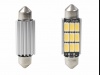 Żarówka rurkowa SV8.5 12V 41mm 9xSMD5630 LED CANBUS biała M-TECH PLATINUM (2szt.)