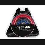 Zestaw kabli do montażu wzmacniaczy / car audio Kruger&Matz 