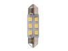 Żarówka rurkowa SV8.5 12V 36mm 6xSMD2835 OSRAM LED biała M-TECH (2szt.)