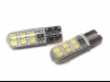 Żarówka W5W T10 12V 12xLED SMD2835 silikon biała (2szt.)