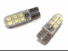 Żarówka W5W T10 12V 12xLED SMD2835 silikon biała (2szt.)