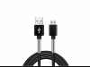 Kabel microUSB 100cm czarny