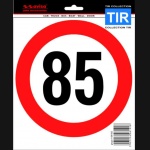 Naklejka AVISA - ograniczenie prędkości 85 TIR