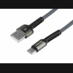 Kabel USB-C 200cm mikrofibrowy MYWAY