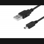 Kabel USB > mini USB 120cm tworzywo złącze proste