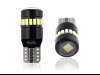 Żarówka W5W T10 12V 18xLED SMD 3014 + 1 SMD CANBUS biała AMIO (2szt.)