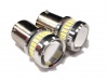 Żarówka BA15S 12V/24V 24+6 xSMD LED CANBUS biała AMIO (2szt.)