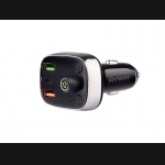 Transmiter FM MYWAY 12/24V + ładowarka UCB-C PD, QC4.0+, VOLTOMIERZ, BLUETOOTH