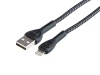 Kabel USB > LIGHTING 200cm mikfofibrowy z podświetleniem MYWAY