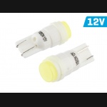 Żarówka W5W T10 12V 1x COB LED biała VISION (2szt.)