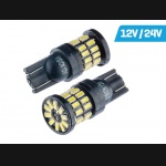 Żarówka W5W T10 12V/24V 36xLED SMD4014 CANBUS NONPOLAR biała VISION (2szt.)