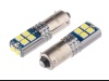 Żarówka H6W (BAX9S) 12/24V 10xSMD3030 LED CANBUS NONPOLAR biała (2szt.)