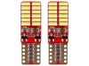 Żarówka W5W T10 12V/24V 24xLED SMD4014 CANBUS biała AMIO (2szt.)