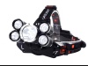 Lampa / Latarka czołowa LED 5x CREE XM-L T6