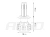 Żarówki samochodowe HB3 LED COB 4Side AMIO (2szt.)