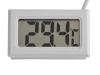 Termometr elektroniczny precyzyjny z sondą (biały)