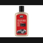 K2 COLOR MAX koloryzujący wosk nabłyszczający - Czerwony 250ml