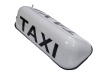 Lampa # Sygnalizator # Znak TAXI - na magnes BIAŁY 