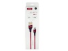 Kabel USB > micro USB 100cm XO 2.1A MAX CZERWONY