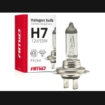 Żarówka H7 12V 55W Amio filtr UV (1szt.)