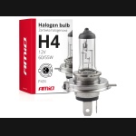 Żarówka H4 12V 60/55W Amio filtr UV (1szt.)