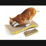 Drapak leżak poziomy dla kota kocimiętka 43x21cm