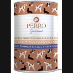 Karma mokra PERRO gourmet dzik z pasternakiem dla psów dorosłych 400g