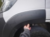 Nakładki na błotnik Fiat Ducato III Citroen Jumper Peugeot Boxer Opel Movano Toyota Proace Max po liftingu (6 szt.)