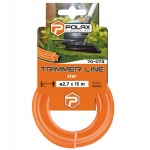 Żyłka tnąca do podkaszarek trimmer Gwiazda 2.7mm x 15m