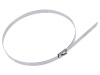 Opaska zaciskowa stalowa 30cm x 4.6mm 25 szt.