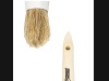 Pędzel okrągły Polax z drewnianą rączką 3 cm $F
