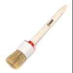 Pędzel okrągły Polax z drewnianą rączką 4 cm $F