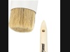 Pędzel okrągły Polax z drewnianą rączką 6 cm $F