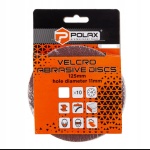 Krążek ścierny na rzep POLAX fi125mm P600 10 szt. $F