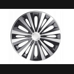 Kołpak J-Tec MULTI SILVER BLACK 14" (4 szt.)