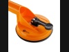 Uchwyt przyssawka do szyb podwójna POLAX ⌀115mm max 70 kg $F