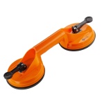 Uchwyt przyssawka do szyb podwójna POLAX ⌀115mm max 70 kg $F