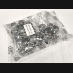 Nakrętka do felg stalowych M12x1.5 PRZELOTOWA KLUCZ 21 x 20 sztuk (CHROM)