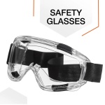 Okulary ochronne typu zamkniętego soczewki poliwęglanowe POLAX $F