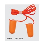 Zatyczki do uszu z&nbsp;redukcją hałasu i&nbsp;sznurkiem Polax