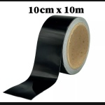 Taśma czarna połysk do dechromingu 10cm x 10m