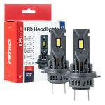 Żarówki samochodowe LED F25 SILVER FULL CANBUS 62W H7 H18 12V 24V