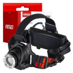 Latarka czołowa akumulatorowa T6 3600mAh (BATT) AMIO