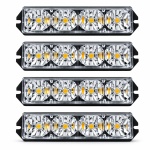 Światła stroboskopowe / stroboskopy ostrzegawcze 4x4 LED 12V 30W