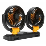 WENTYLATOR SAMOCHODOWY PODWÓJNY 12V