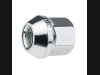 Nakrętka do felg aluminiowych M12x1.25 PRZELOTOWA z&nbsp;KOŁNIERZEM KLUCZ 19 (OCYNK)