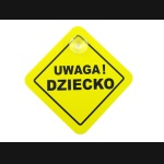 Zawieszka UWAGA DZIECKO