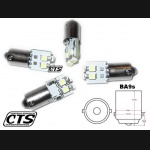 Żarówka Ba9s 6 SMD LED biała (1szt.)